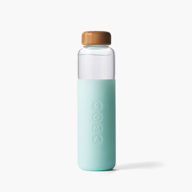 Custom Soft Silicone Folding Water Bottle - 17 oz.