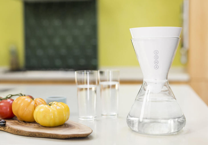 Soma 6-cup Glass Carafe Water Filter – Sixth and Zero