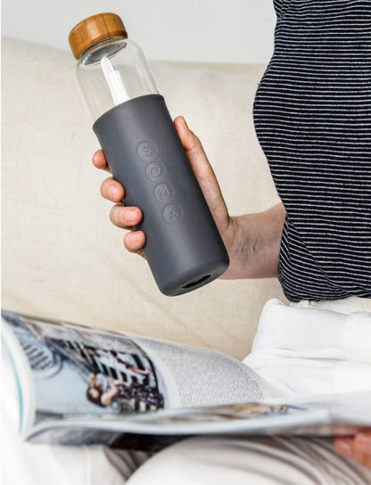 V2 17 oz. Glass Water Bottle - Soma Lifestyle